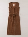 ニットコーデユロイオールインワンSK/BROWN