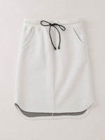ボンドガールスカート/WHITE