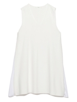 【emmi atelier】カラ―ブロックノースリワンピース/NVY