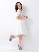 【売り切れ次第終了!!】袖シアーストライプ/TOPS/オフホワイト