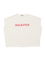 LOGO S/S TOP/ホワイト