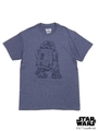 【TRUE VINTAGE】STAR WARS /スターウォーズ R2-D2 Tシャツ/Denim Heather
