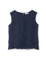 ラッセルコードレースシャツ/ネイビー(093)