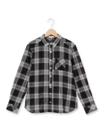 コットンワッシャーシャツ/モスグリーン(224)