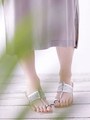 トングサンダル / L/ゴールド