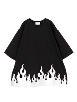 ファイヤーワンピース/ブラック