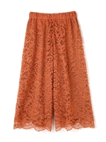 レースガウチョパンツ/ホワイト(031)