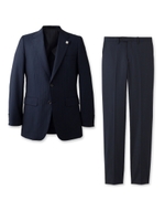 ストライプスタンダードスーツ/ダークグレー(313)