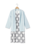 ワンピース+カーディガン/ライトブルー(091)