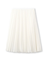 [L]プリーツスカート/ホワイト(001)