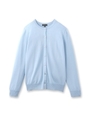 [S]ニットカーディガン/ライトブルー(091)