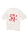 【Casual】OLDHAMプリントTee/オフホワイト