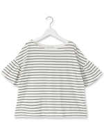 フレアスリーブプルオーバー/ホワイト系(002)