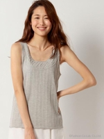 ☆JOC スモッキング ハリヌキ ノースリーブ/LT.Gray