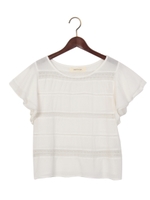 ★JC ボイルレース ブラウス/Lime