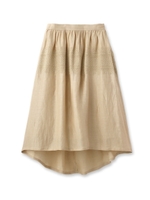 インドレーススカート/ベージュ(052)