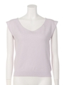 スクープNCニットTOP/IVOY
