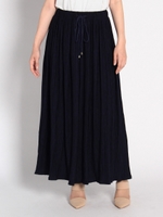 ロングスカート/ネイビー