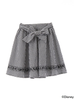 【WEB先行販売】《Alice》ギンガムチェックスカート/ブラック
