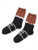 CANDY'S CHOCOLATE SOCKS/BLACK