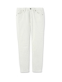 [L]ストレッチ微起毛パンツ/ホワイト(002)