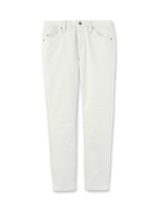 [L]ストレッチ微起毛パンツ/ホワイト(002)