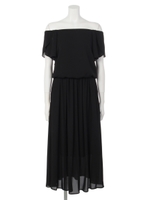 オフショルマキシワンピース/ダスティ