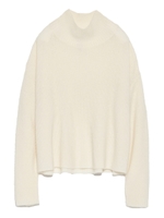 カシミアミドルゲージリブプルオーバー/KKI