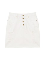 クラッシュデニムSK/WHITE