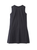 サップルリネンローウエストワンピース/ネイビー(093)