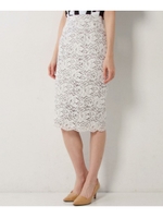 ★JOCSL レース タイト ロング スカート 2/LT.Pink