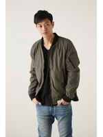 【AZUL by moussy】NCベンチレーションMA-1/BLK