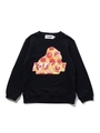 PIZZA CREW NECK SWEAT/アッシュ