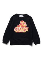 PIZZA CREW NECK SWEAT/アッシュ