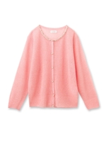 シアーニットカーディガン/オレンジ(067)