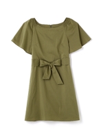 ソフトタイプライターワンピース/カーキ(180)