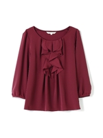 プライマリースムースナノシア　カットソー/ネイビー(123)