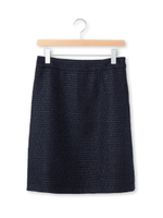 ラメツイードスカート/アイボリー(004)