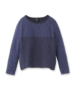 切り替えブークレニット/ブルー系(095)