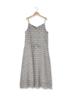 ボタニカル柄プリントワンピース/オフホワイト(103)