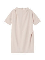 [L]アシンメトリータックワンピース/ベージュ系(050)