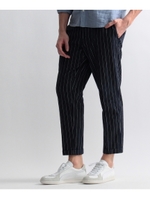 インディゴセルウィッチストライプパンツ/ネイビー(393)