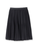 ラメシフォン消しプリーツスカート/ナチュラル(050)