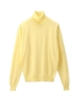 薄手ニットタートル/イエロー系(030)