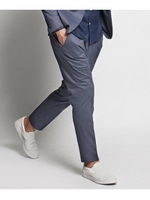 LYCRA(R)モクロディー ストレッチカジュアルパンツ/ネイビー(093)