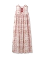 インドペーズリーチェックワンピース/レッド(162)