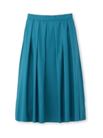 タフタマキシスカート/ダークブラウン(043)