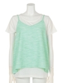 【anap mimpi】Tシャツ&ビスチェ SET/MINT