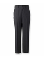 ウールポリエステルノータックパンツ/ブラック(019)
