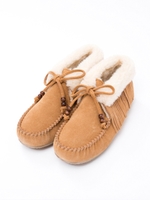 FRINGE SLIPPER BOOTIE/フリンジスリッパーブーティー CINNAMON BEIGE/CINNAMON